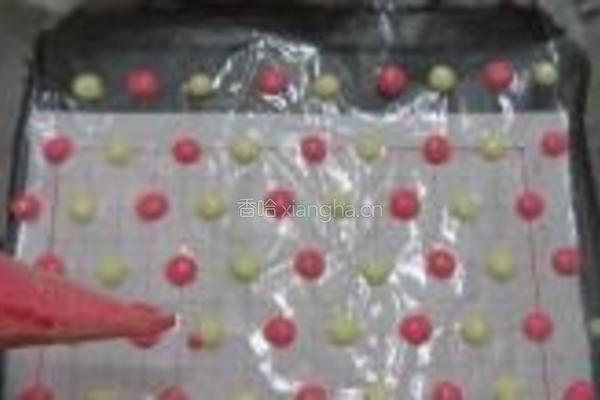 彩色波点蛋糕卷的做法图解13