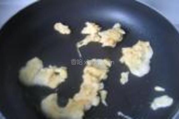 榨菜蛋炒饭的做法图解3