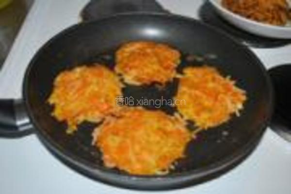 土豆胡萝卜煎饼的做法图解6