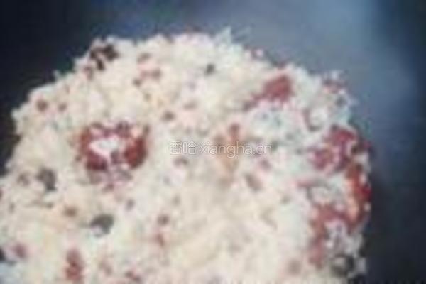 生炒糯米饭的做法图解4