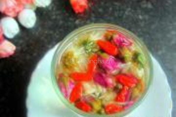 菊花构杞茶的做法图解3