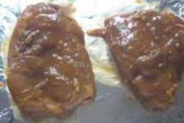 酱烤鸡肉汉堡的做法图解5