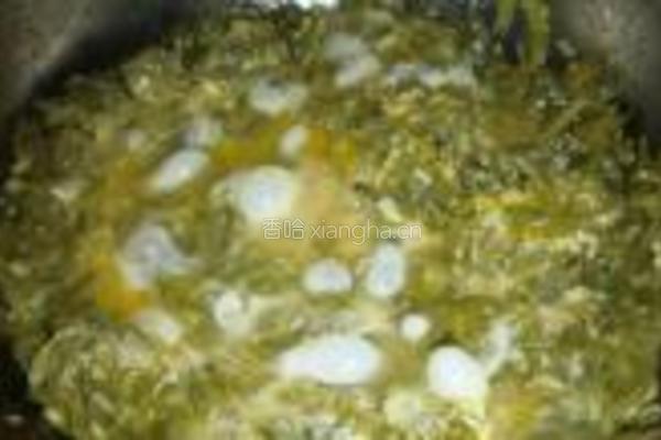 豆角鸡蛋打卤面的做法图解14