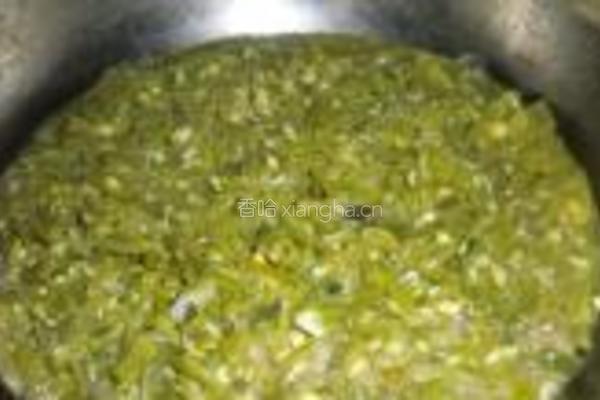 豆角鸡蛋打卤面的做法图解10