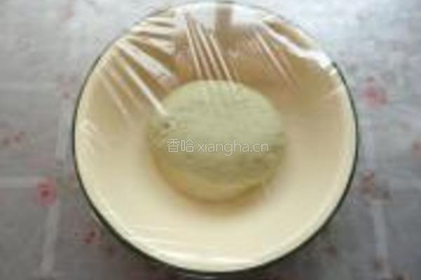抹茶豆沙包的做法图解6