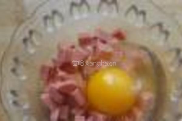 火腿鸡蛋炸酱面的做法图解5