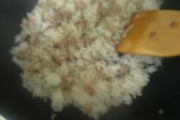 混搭炒饭的做法图解3