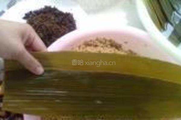 梅干菜大肉粽的做法图解4