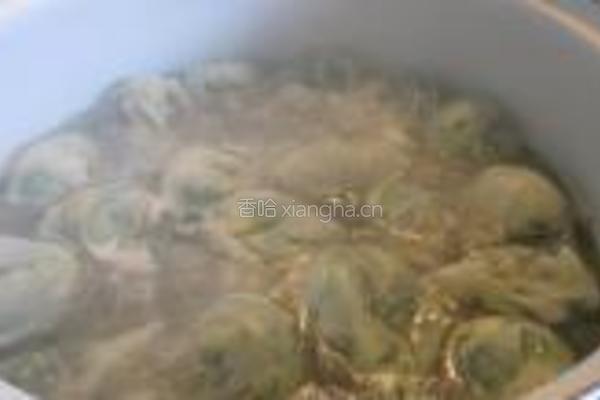 荠菜鸡蛋云吞的做法图解12