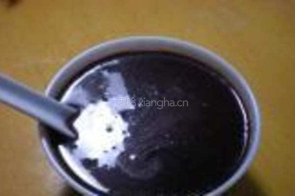 黑米芝麻糊的做法图解10