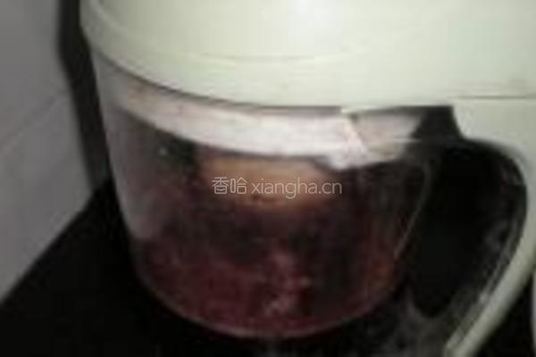 黑米芝麻糊的做法图解6
