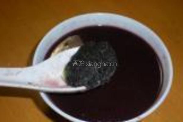 黑米芝麻糊的做法图解8