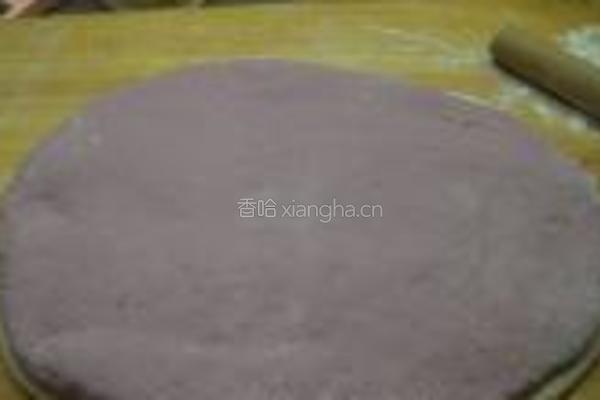 梦幻紫薯馒头的做法图解5
