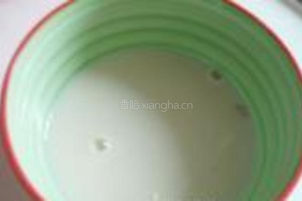 豆浆麦片面包的做法图解1