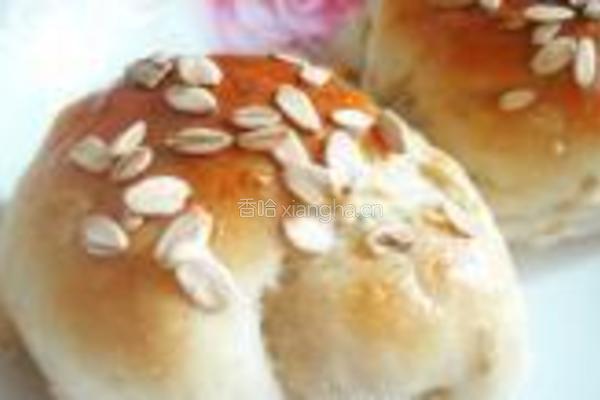 豆浆麦片面包的做法图解13