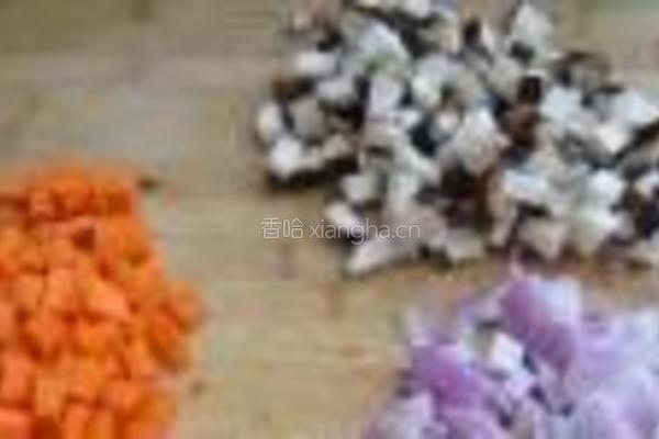 五彩时蔬营养米饭的做法图解4