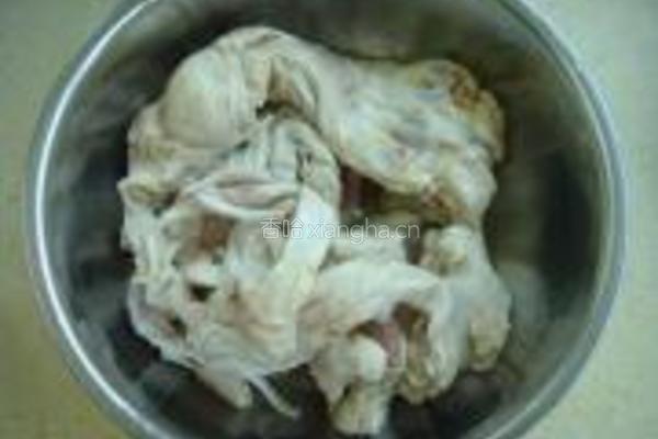 红烧牛筋面的做法图解1