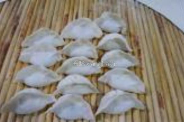 荠荠菜水饺的做法图解8