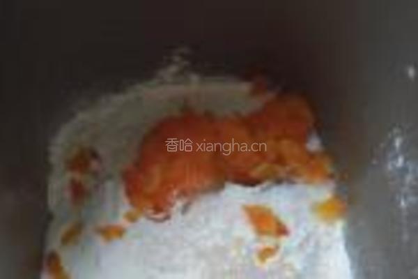 胡萝卜泥小餐包的做法图解2