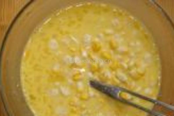 葛根鸡蛋玉米饼的做法图解6