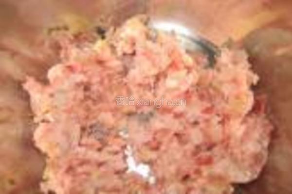 酸辣猪肉芹菜馄饨的做法图解4
