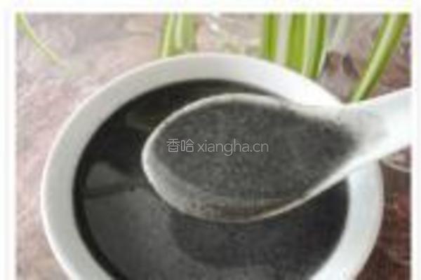 黑芝麻核桃黑豆糊的做法图解6