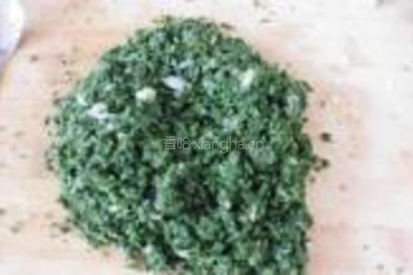 鸡汤荠菜馄饨的做法图解4
