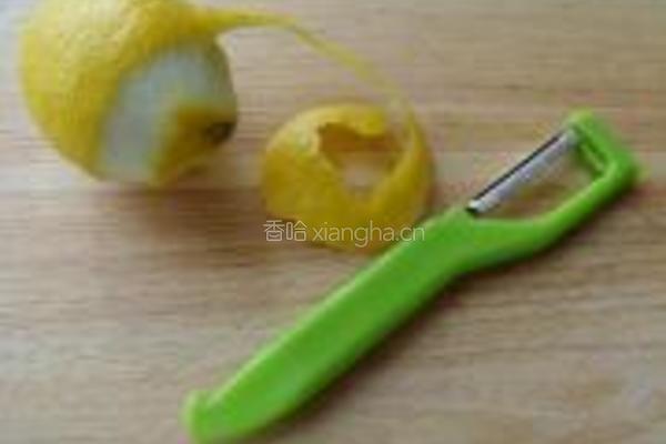 柠香木瓜酱的做法图解1