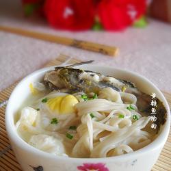 黄颡鱼汤面的做法[图]