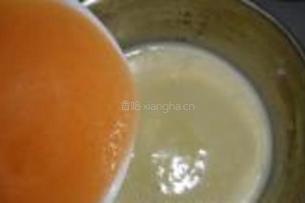 哈蜜瓜冰淇淋的做法图解6