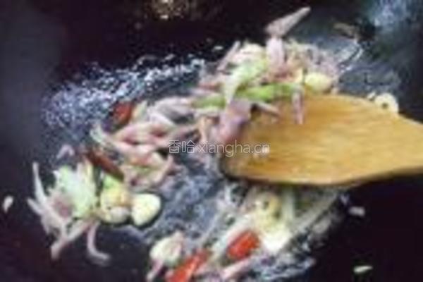 培根杂疏炒米粉的做法图解8