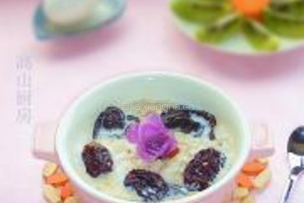 黑木耳红枣燕麦粥的做法图解6