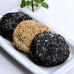 香煎芝麻豆沙饼的做法[图]
