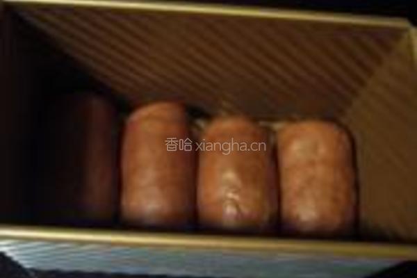 可可葡萄干吐司的做法图解10