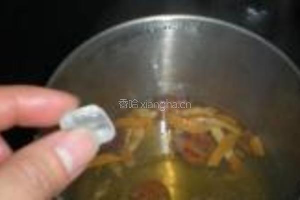 山楂陈皮饮的做法图解9
