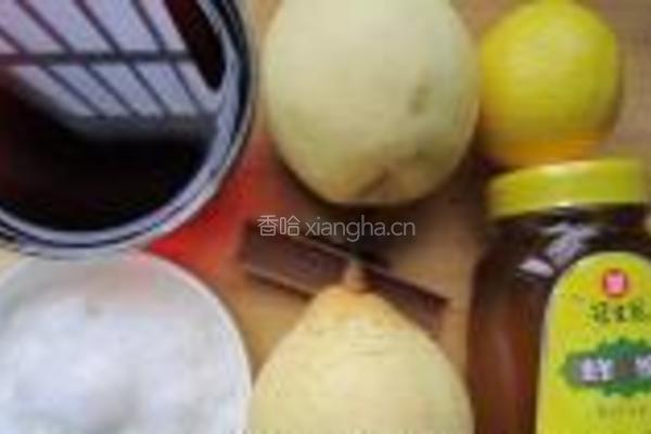 红酒煮梨的做法图解1