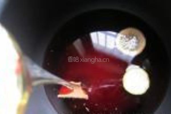 红酒煮梨的做法图解6