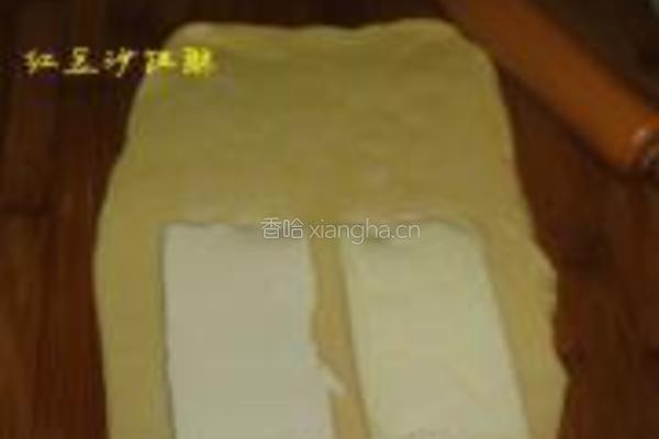 红豆沙扭酥的做法图解3