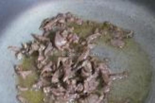 羊肉炒通心粉的做法图解3
