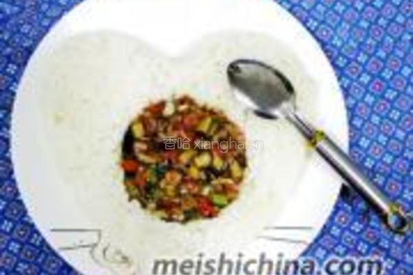 情人节盖浇饭的做法图解10