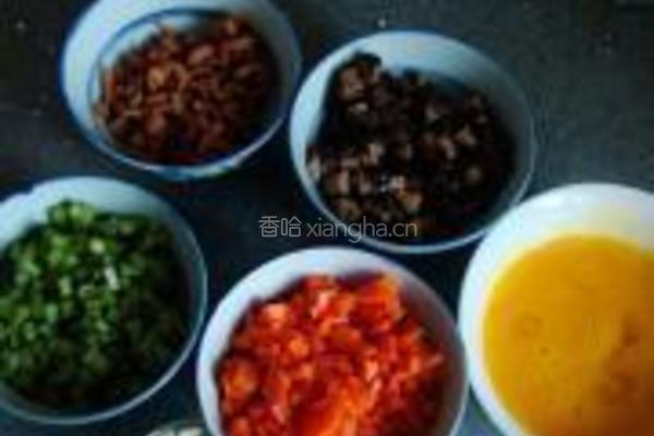 小鱼粉炒饭的做法图解3