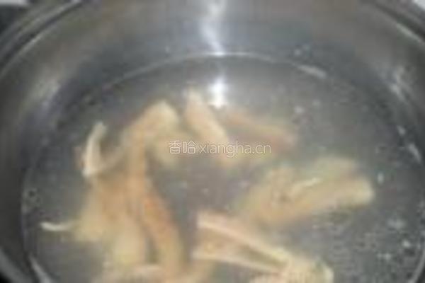 菠菜牛肚面的做法图解6