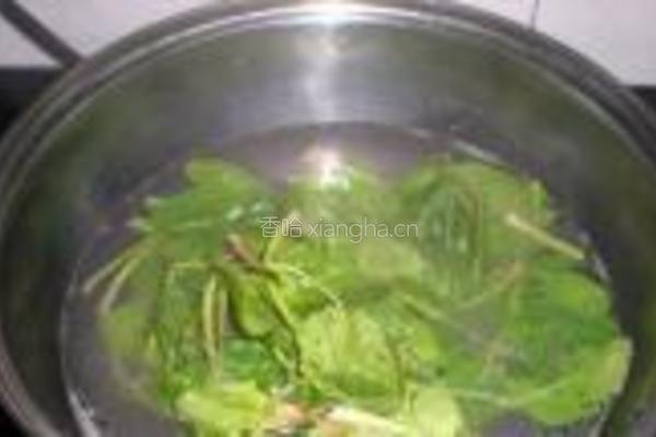 菠菜牛肚面的做法图解7
