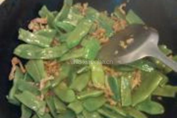 豆角焖面的做法图解4