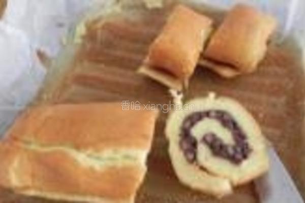 蜜豆蛋糕卷的做法图解11