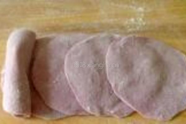 紫薯玫瑰馒头的做法图解10