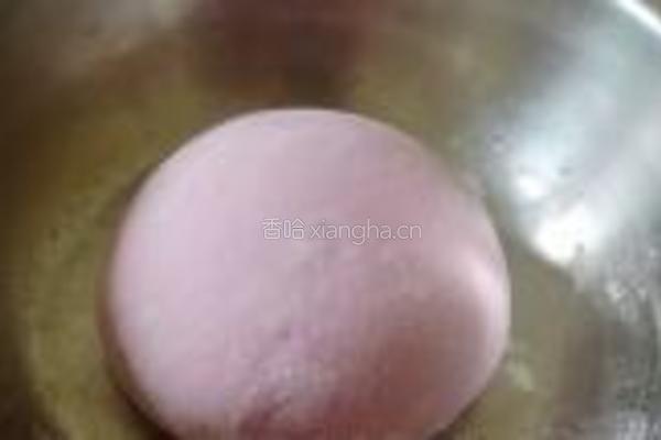 紫薯玫瑰馒头的做法图解7