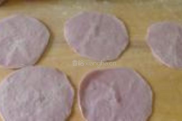 紫薯玫瑰馒头的做法图解9