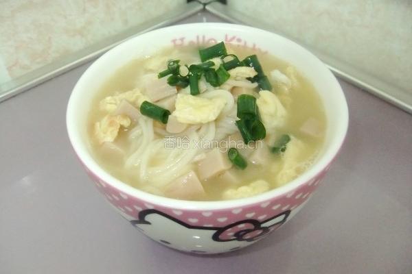 鸡蛋挂面