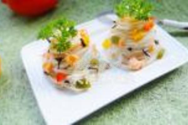 虾仁紫菜拌面的做法图解7